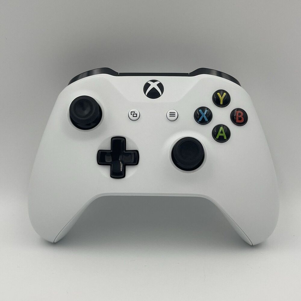 Xbox One White Controller (Model : 1708) Microsoft OEM - Tested & Works Great